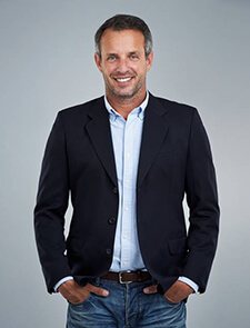 Older man with attractive smile
