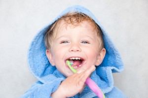 Toddler Brushing