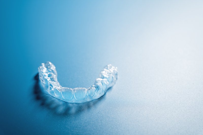 example of an aligner for Invisalign in Greenfield